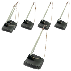 Life 徠福 新型理想附鍊筆座, 黑色 + 白色, 6個