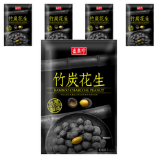 盛香珍 竹炭花生, 90g, 5包