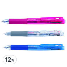 제브라 사라사 3색 볼펜 J3J2 0.5mm, 랜덤 발송, 12개