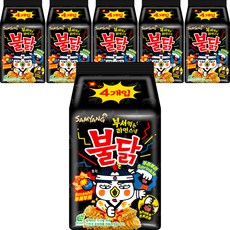삼양 부셔먹는 라면스낵 불닭, 90g, 24개