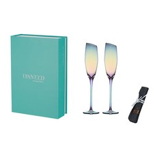 VINNEED 彩虹香檳杯 Tiffany盒, 1套
