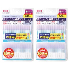 소프트 치간칫솔 보통 SS~M, 스마트인 러버 치간칫솔 60P 2개, 2개, 60개입, 0.9mm