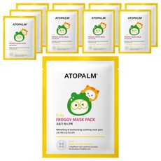 아토팜 프로기 키즈 마스크팩, 15g, 10개