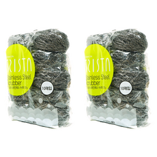 三星星標不鏽鋼菜瓜布, 10個, 2個