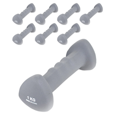 스포뱅크 뉴 해피핸드 네오프랜 아령, 1kg, 8개
