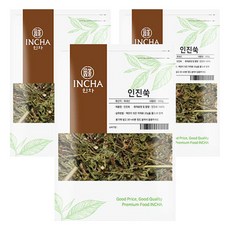국산 인진쑥 차, 300g, 3개