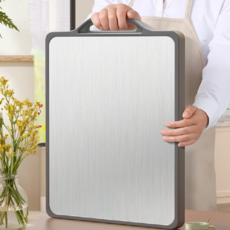 Jdays多功能不鏽鋼砧板, 灰色, 1個