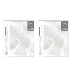 Solone 台灣公司貨 面面俱到上妝粉撲 6個, 扇形, 2袋