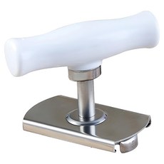 超省力大小通用不鏽鋼萬用開瓶器, 不鏽鋼+ABS材質, 1個