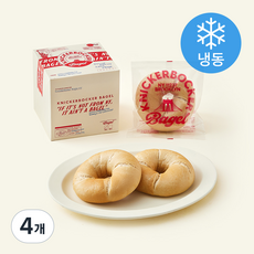 니커버커베이글 플레인 베이글 3개입 (냉동), 348g, 4개