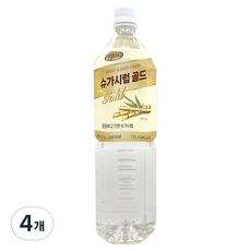 리치스 슈가시럽 골드, 1.5L, 4개