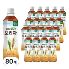 광동 밀싹 보리차, 500ml, 80개