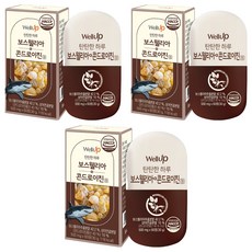 WellUp 乳香鯊魚軟骨軟骨素片 60 片, 60顆, 3個