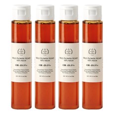 허니바이허니 야생화 튜브꿀, 4개, 120g