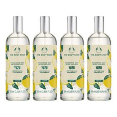 더바디샵 후레그런스 미스트 유자향, 100ml, 4개