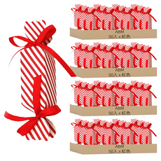 ABM 糖果造型禮物盒 50入, 4個, 紅色