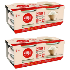 CJ CheilJedang Hetbahn 210g 12 Pack 方便米飯, 210克, 1 件 12