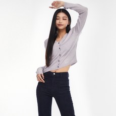 MIXXO 女款基本款V領開襟衫