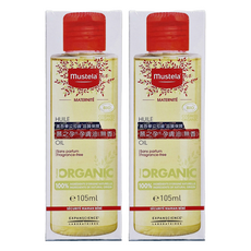 mustela 慕之恬廊 慕之孕孕膚油, 105ml, 2瓶