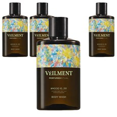 벨먼 퍼퓸드리추얼 바디워시 찬란, 230ml, 4개