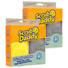 Scrubdaddy 超細纖維抹布 2件組, 2套