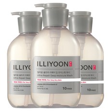 일리윤 울트라 리페어 딥 모이스춰 워시, 500ml, 3개