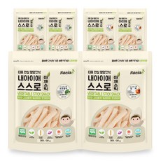 Naeiae 蔬菜米餅棒, 洋蔥口味 3入+花椰菜口味 3入, 1組