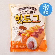 진주햄 맛있는 핫도그 (냉동), 50g, 42개입, 1개