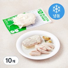 육식토끼 어니언크림 닭가슴살 (냉동), 100g, 10개, 1개입