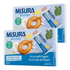 MiSURA 優格餅乾, 2盒, 400g