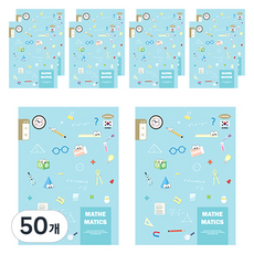 펜피아 1000 초등 3-6 수학 제본노트, 블루(C), 50개