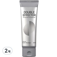 RYO 呂 雙重蓋灰白髮黑色健髮護髮素, 2個, 120ml