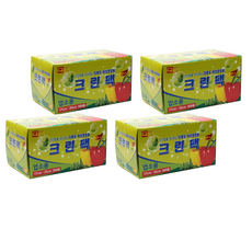 크린팩 식품포장용 위생팩 소 17 x 25 cm, 300개입, 4개