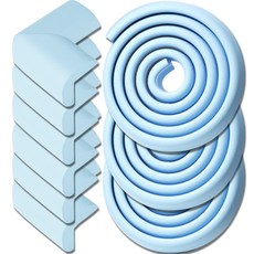 원더파파 엠보싱 모서리보호대 3p + 코너보호대 6p 세트, 1세트, 스카이