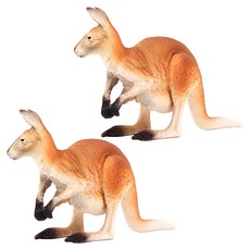 schleich 史萊奇 袋鼠 SL14756 公仔, 2個