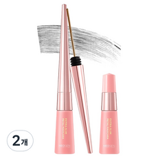 NEOGEN DERMALOGY 極細金屬睫毛膏 正裝 6ml + 補充裝 6ml 企劃套組, 黑色, 2個