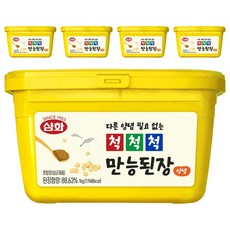 SAMHWA 萬用大醬料理醬, 1kg, 5盒