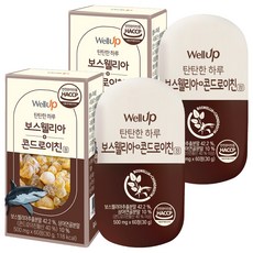WellUp 乳香鯊魚軟骨軟骨素片 60 片, 60顆, 2個