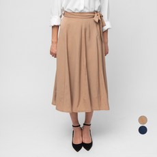 CARET 女款正面蝴蝶結鬆緊腰半身裙