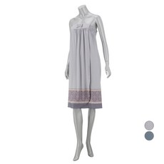 VENUS 女用簡約幾何邊框印花高爾夫袍