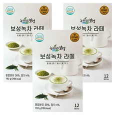 Boseong Capital Of Green Tea 寶城綠茶拿鐵粉, 16g, 12入, 3個