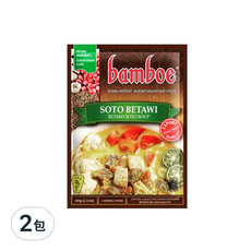 bamboe SOTO BETAWI 爪哇雞湯, 65g, 2包