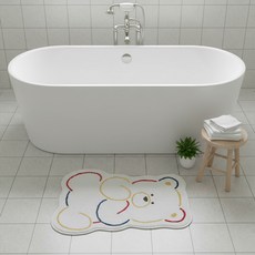 MF스토어 아트 러그 발 매트, A타입