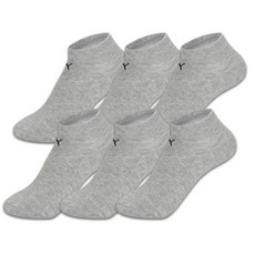 PUMA 機能性踝襪6雙組, 灰色, 1套