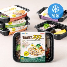 굽네 로드닭 UNDER 299 도시락 6종 혼합 세트 (냉동), 1세트