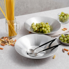 QUEEN SENSE 不鏽鋼沙拉碗 2件組, 單一顏色, 1個