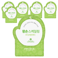 FRUDIA 台灣公司貨 有拭無孔 青葡萄毛孔潔淨調理棉片 3ml, 1片, 6包