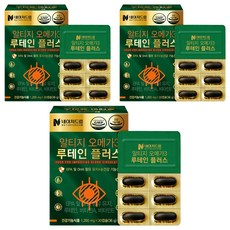 NATURE DREAM rTG Omega-3葉黃素Plus膠囊, 30顆, 1200mg, 3個