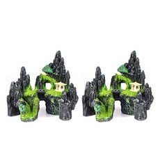 모비딕 수족관 장식용 바위산 중 F059S, 2개