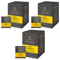 TAYLORS 泰勒茶 洋甘菊茶包, 1.5g, 20包, 3盒